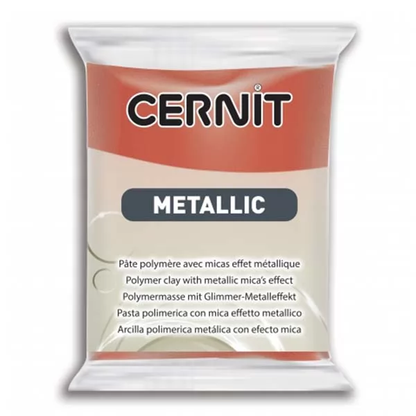 Полимерна глина Metallic, мед, 56 гр