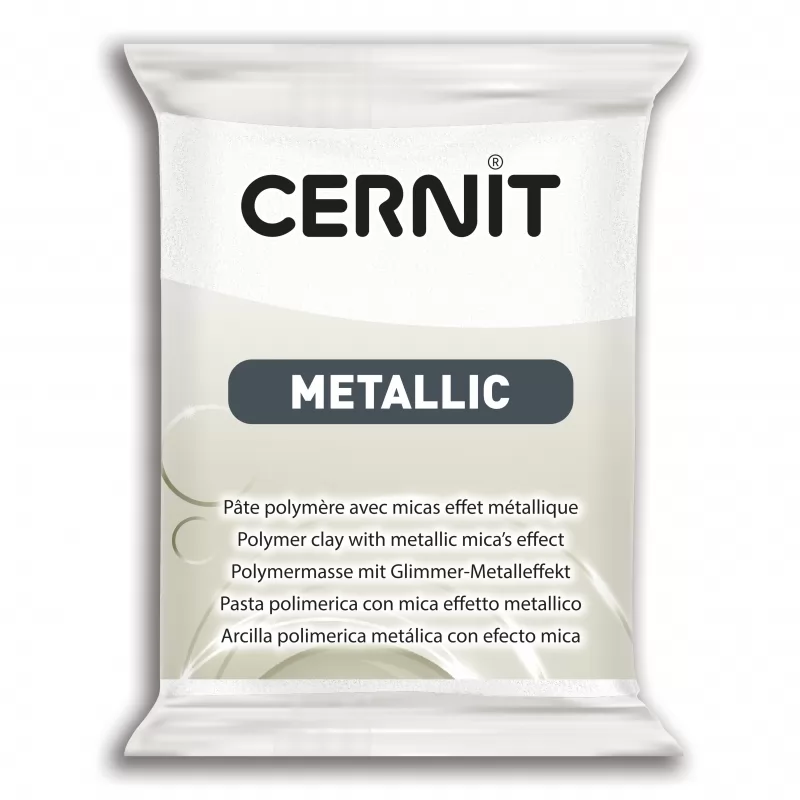 Полимерна глина Metallic, перлено, 56 гр