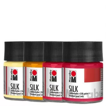 Боя за коприна Silk 50 мл. цвят 031 череша