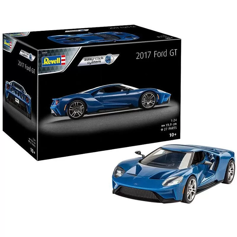 Сглобяем модел, автомобил FORD GT 2017