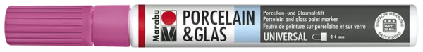 Маркер за порцелан и керамика Porcelain 2-4 мм. роза