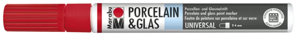 Маркер за порцелан и керамика Porcelain 2-4 мм. Череша