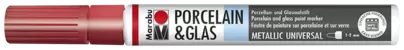 Маркер за порцелан и керамика Porcelain 2-4 мм. бордо