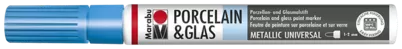 Маркер за порцелан и керамика Porcelain 2-4 мм. небесно син