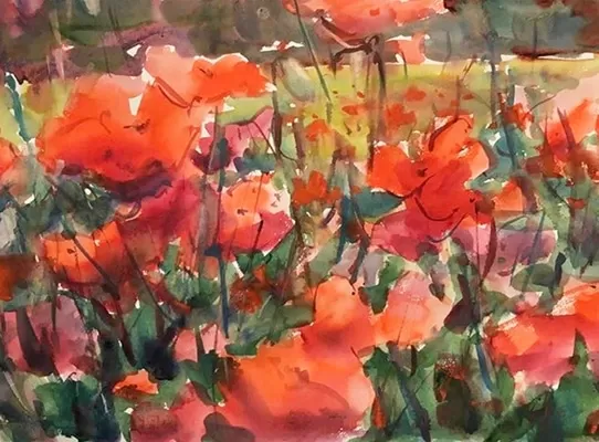 Комплект акварелни бои, Stella' Canfield's Artist Set II, в тубички, 6 цвята х 5 мл - Daniel Smith