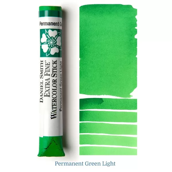 Акварелна боя, стик, Perm green light, 12 мл - Daniel Smith
