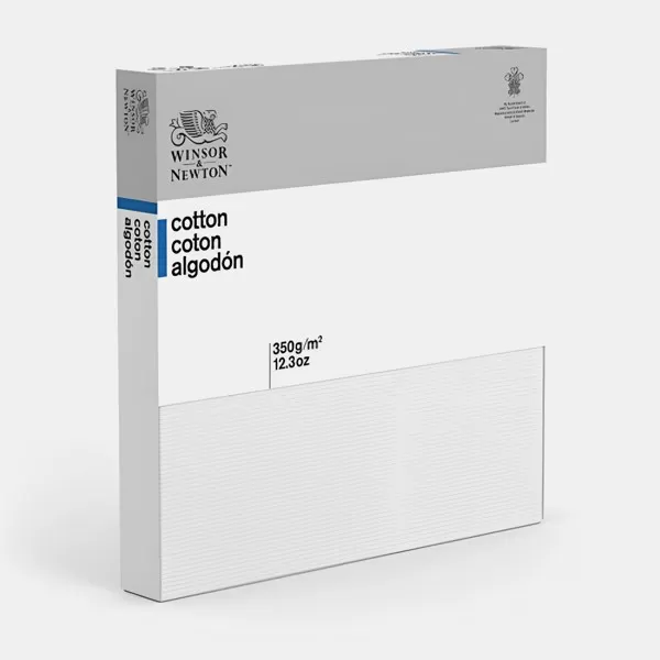Платно за рисуване 3D, грундирано, памук, 35​0 g/m², размер 50х50 см - Winsor & Newton