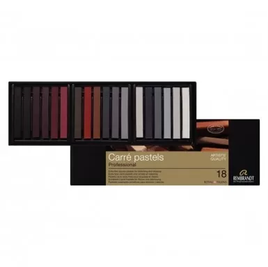 Комплект въглени (креди) Rembrand Carre, 18 части - Royal Talens