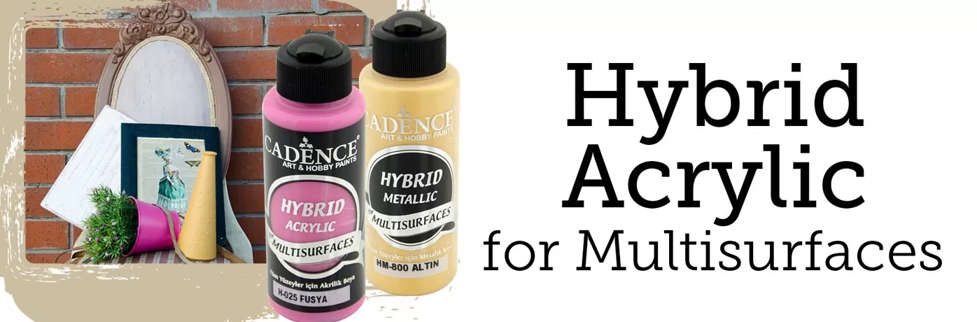 Акрилна боя Hybrid, 120ml, асортимент
