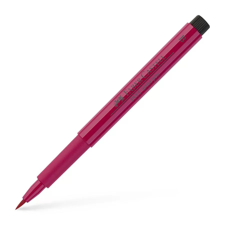 Маркери-четка PITT Artist Pen, Brush ( B ) 127 кармин розов - Faber Castell