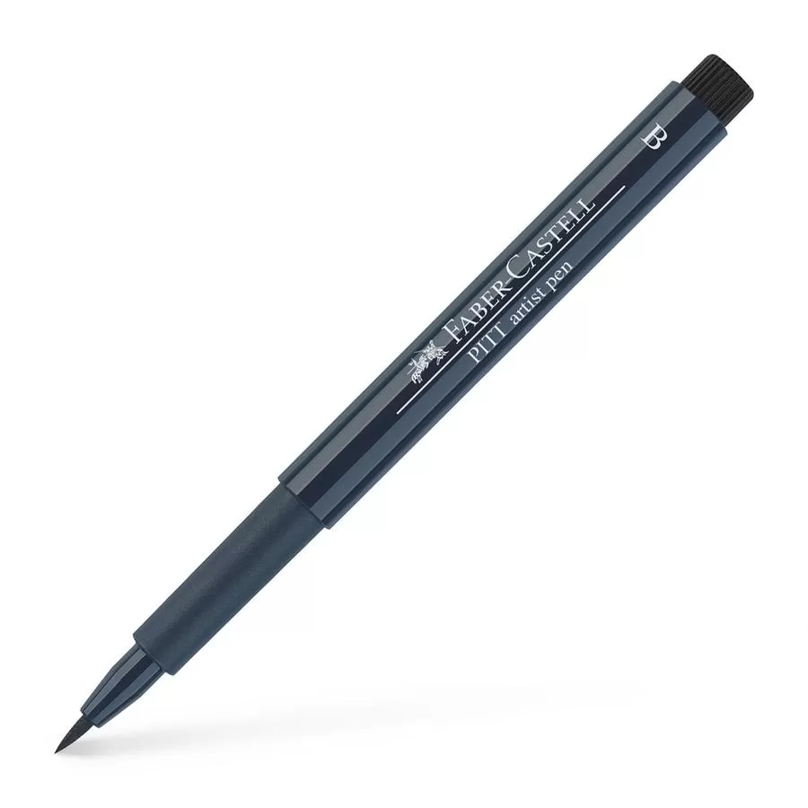 Маркери-четка PITT Artist Pen, Brush ( B ) 157 индиго тъмно - Faber Castell