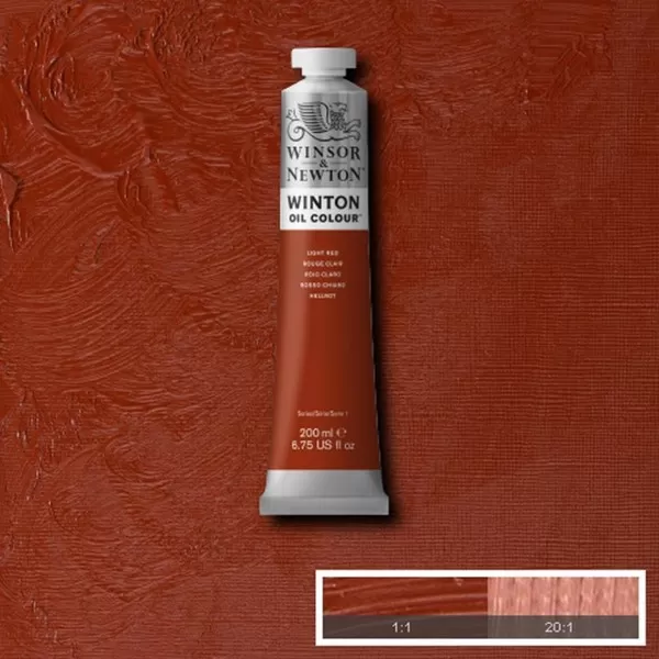 Маслена боя Winton (200мл), червена светла - Winsor&Newton