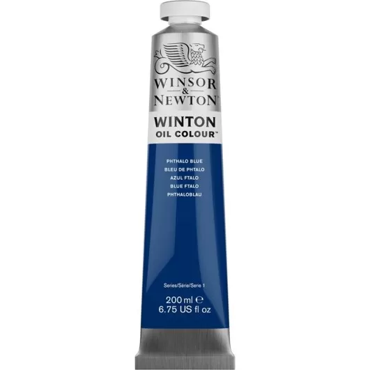 Маслена боя Winton (200мл), синя фталоциан - Winsor&Newton