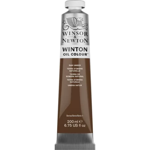 Маслена боя Winton (200мл), умбра натурална - Winsor&Newton