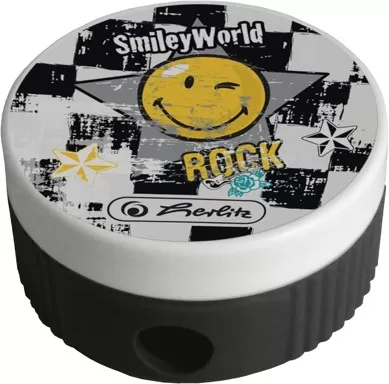Острилка с резервоар, дизайнерска, Smiley - herlitz
