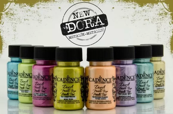 Акрилна боя металик Dora, 50ml,