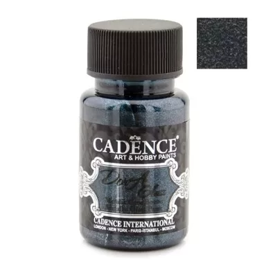 Боя за стъкло металик Dora Glass, 50 мл , тюркоаз тъмен - Cadence