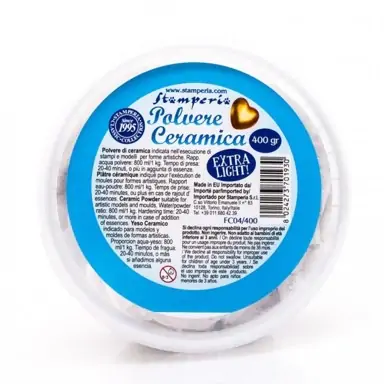 Паста за моделиране POLVERE CERAMICA 400 gr - Stamperia