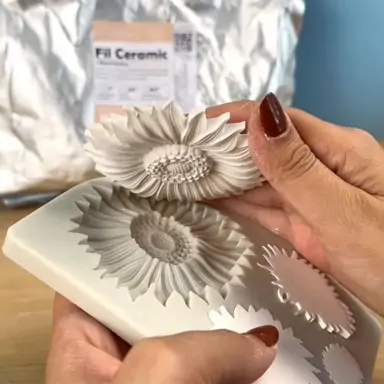 Паста за моделиране POLVERE CERAMICA форми - Stamperia