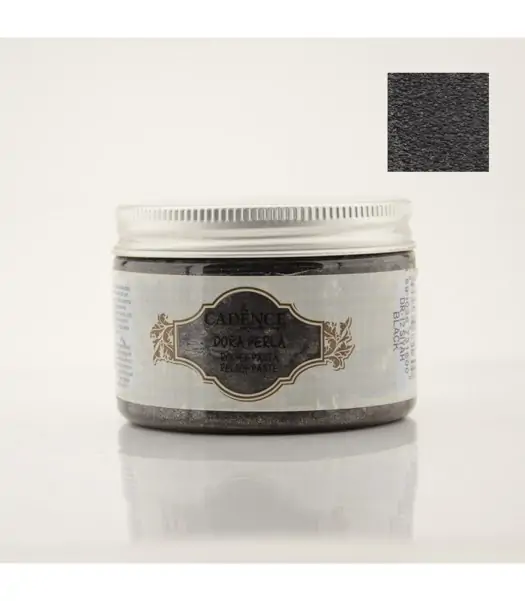 Паста за моделиране, релефна Dora Perla 150 мл, BLACK - Cadence