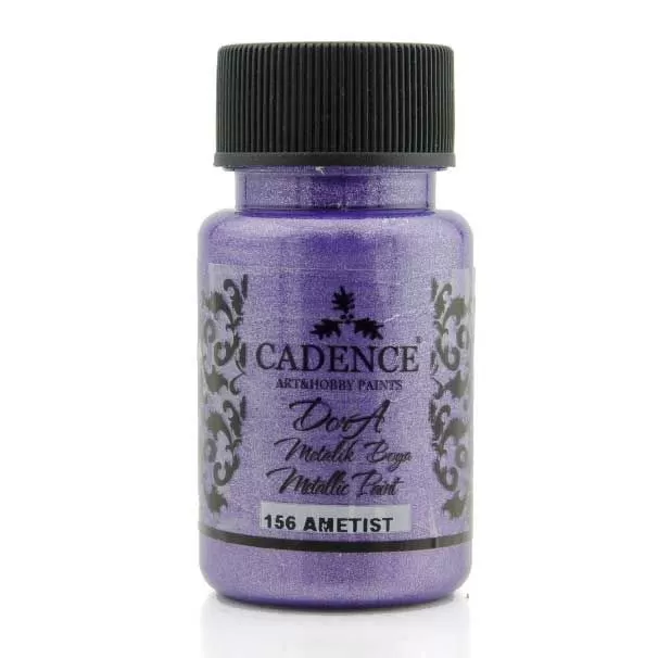 Акрилна боя металик Dora, 50ml, синьо аметист - Cadence