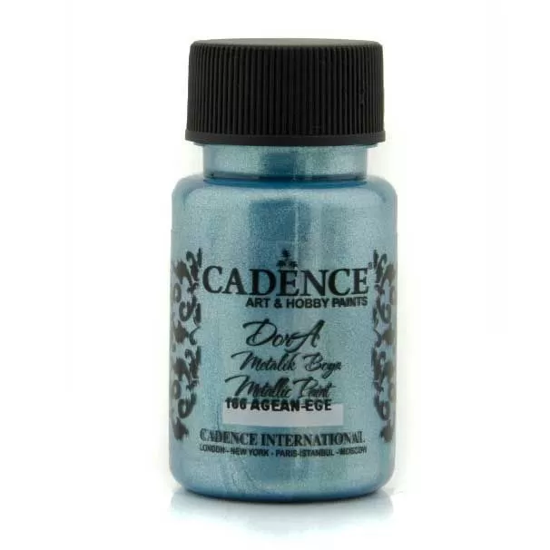 Акрилна боя металик Dora, 50ml, небесно синьо - Cadence