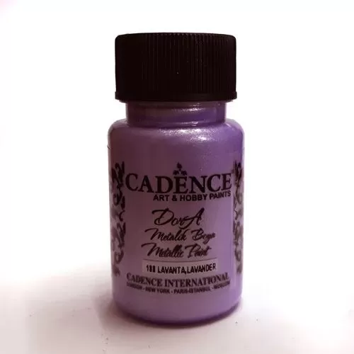 Акрилна боя металик Dora, 50ml, лавандула - Cadence