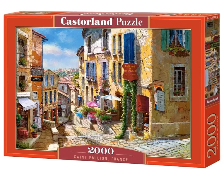Пъзел 2000 части - Saint Emilion, France - Castorland
