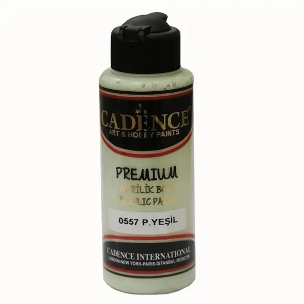 Акрилна боя Premium, 120ml, пастелно зелено - Cadence