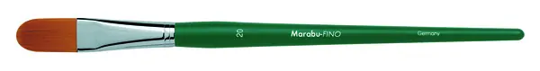 Четки лешник с фин синтетичен торейски косъм Серия Fino 192 №20 - Marabu