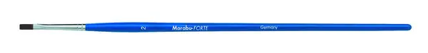 Плоски четки за рисуване с твърд синтетичен косъм Forte 186 №2