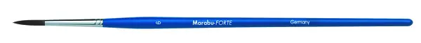 Обли четки за рисуване с твърд синтетичен косъм Forte 187 №6