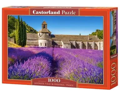Пъзел 1000 части - Lavender Field in Provence, France - Castorland