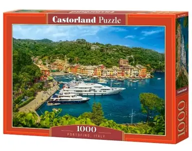 Пъзел 1000 части - Portofino, Italy - Castorland