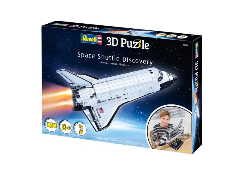 Пъзел 3D, Космическа совалка Discovery - Revell