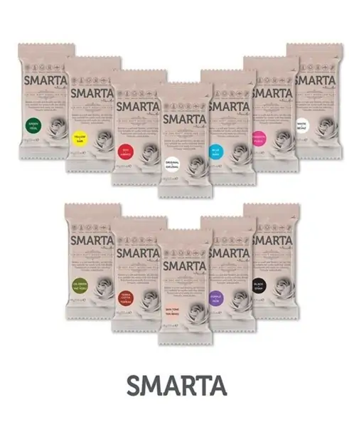 Самосъхнеща полимерна глина, Smarta , classic, 100 гр. - Nure Art