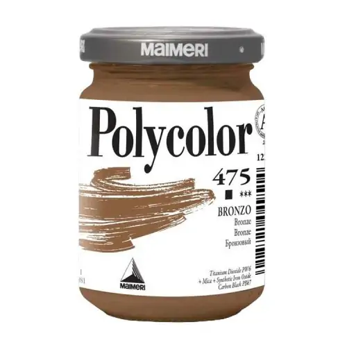 Акрилна боя Polycolor 140 мл. цвят бронз - Maimeri