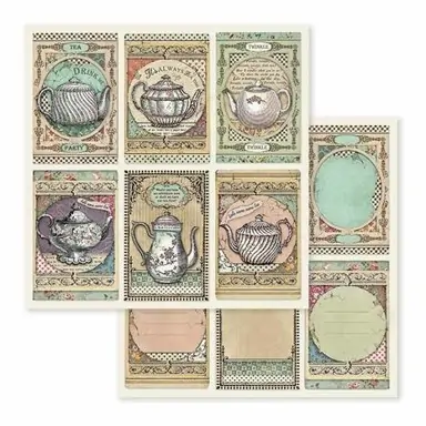 Дизайнерско блокче (10 двулицеви листа, 30.5 х 30.5 см) Alice Scrapbooking - Stamperia