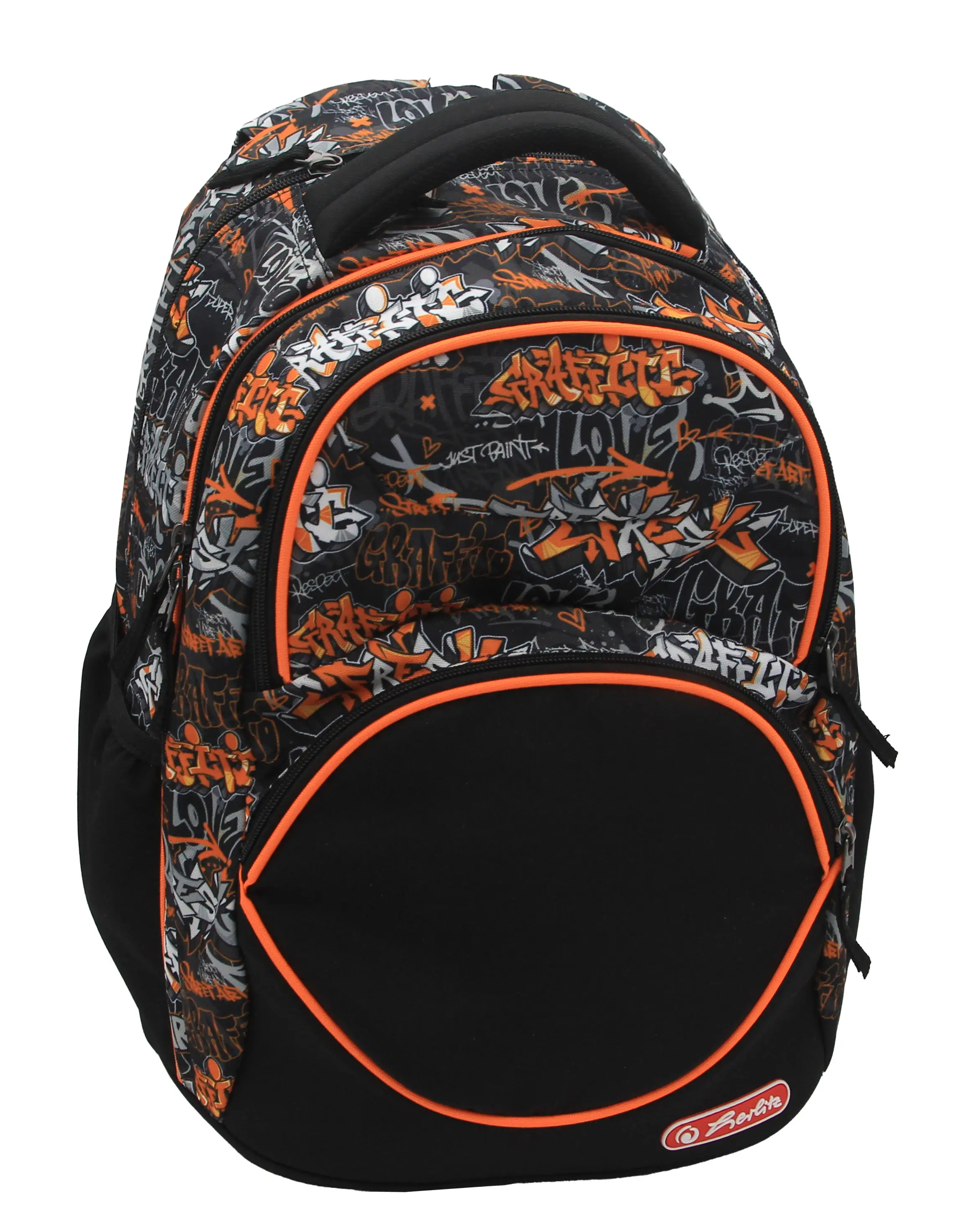 Раница Zipper Cube, 43 x 29 x 22 cm, Graffiti - herlitz