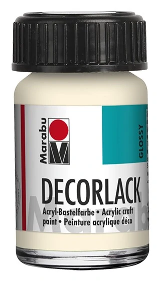 Акрилна боя гланц Decorlack Acryl 15 мл. цвят 271 слонова кост - Marabu