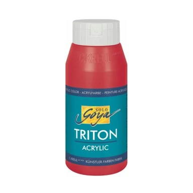 Акрилна боя 750 мл. Solo Goya TRITON, кармин - C.KREUL