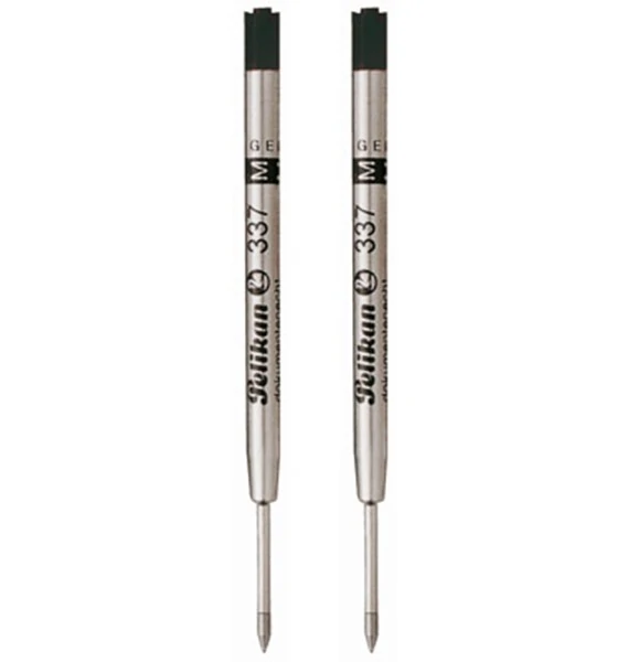 Пълнител метален, тип Parker, 2 броя, черен цвят - Pelikan