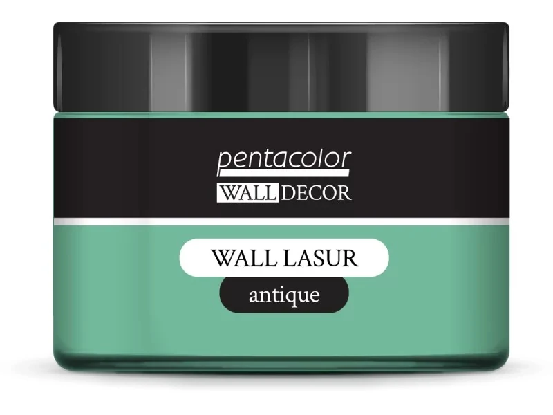 Лазур за декориране на стена, Pentacolor, antique, patina green, 150 мл - Pentart