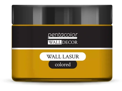 Лазур за декориране на стена, Pentacolor, colored, ochre, 150 мл - Pentart