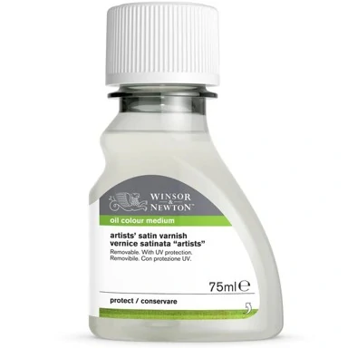 Краен лак сатен 75мл - Winsor&Newton