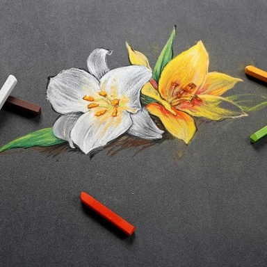 Скицник сухи техники PASTELMAT (360 g, 30 х 40 см, 12 листа) №6- Clairefontaine