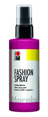 Спрей боя за текстил Fashion Spray, 100 мл., цвят 005 малина - Marabu