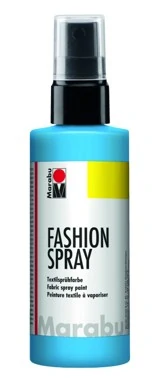Спрей боя за текстил Fashion Spray, 100 мл., цвят 141 небесносин - Marabu