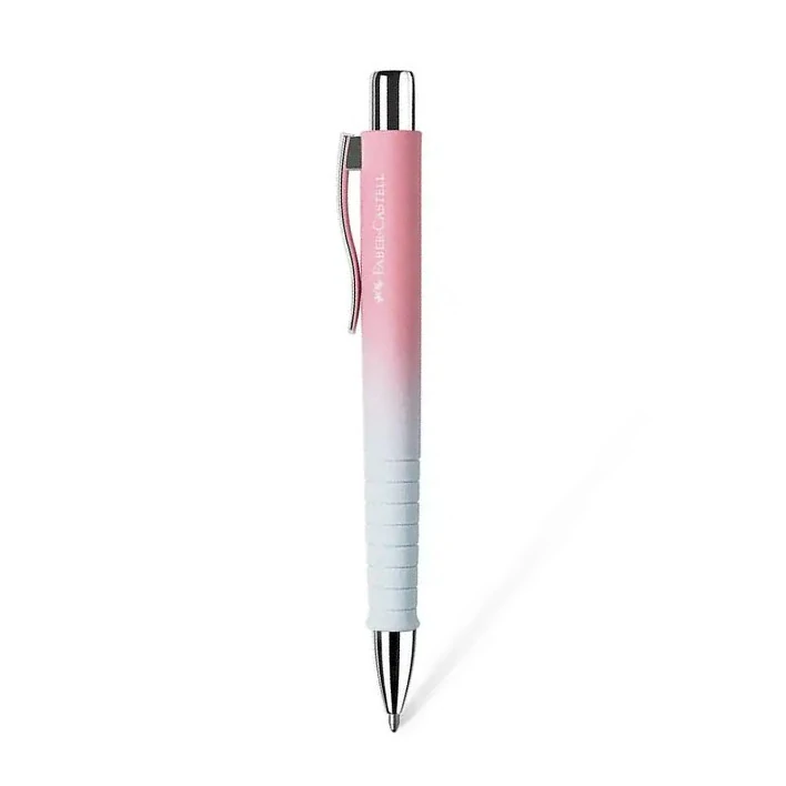 Химикалка POLLY BALL Urban Summer цвят на писане син тяло в цвят Sunset - Faber Castell