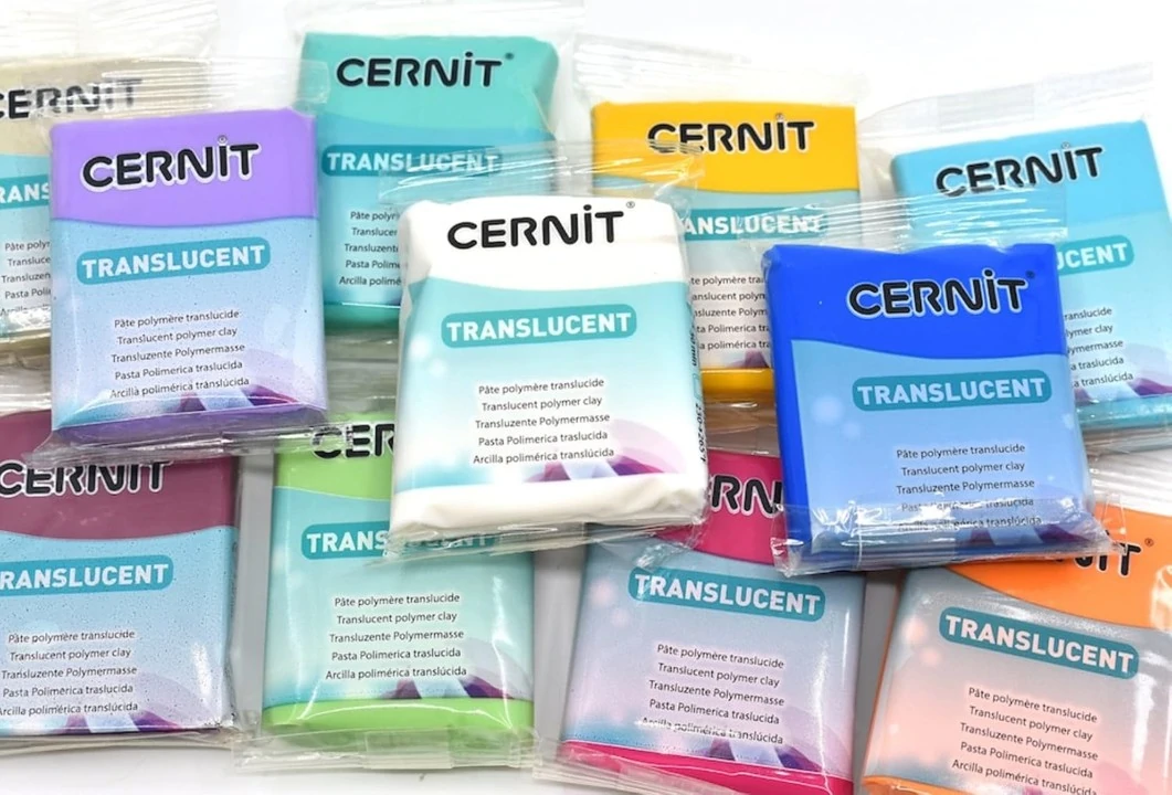 Полимерна глина Translucent 56 гр - Cernit